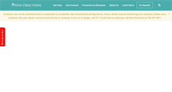 Desktop Screenshot of newdirectionsshelter.org